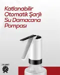 Uzun Şarj Süreli Su Pompası | Tek Tuşla Başlat/Durdur | Cam Damacana Uyumlu | Enerji Tasarruflu 4W G-1