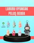 Yumuşak Kumaşlı 20 cm Labubu Peluş – 3 Yaş Üzeri Uygun-1