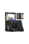 Samsung Galaxy Tab A9 Kılıf Amazing Tablet Kapak - Siyah-4