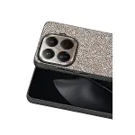 Onegif Xiao 15t Pro Bright Simli Kapak - Gümüş-2
