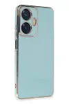 Realme C55 Kılıf Volet Silikon - Açık Yeşil-2