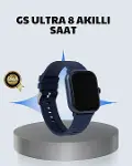 Akıllı Saat 360 mAh Çoklu Spor Modlu Lacivert Siyah Kordon-1