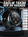 En Çok Tercih Edilen Akıllı Saat Amoled Ekran Nabız Sensörü GPS Uyumlu Adımsayar-1