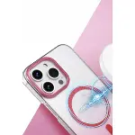 Apple İphone 16 Pro Max Glossy Magsafe Kapak - Pembe-2