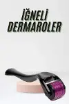Saç Çıkarma Tarağı Dermaroller 540 Iğneli Roller 1 Mm Iğne Cilt Yüz Yenileme Bakım Seti-2