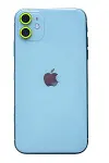 Apple iPhone 11 Neon Fosforlu Kamera Lens - Yeşil-1