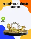 Yıldız Led Işık 5 Metre Dekoratif Aydınlatma Günışığı-1