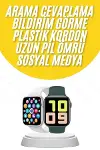 Akıllı Saat Uyku ve Sağlık Takibi Arama Cevaplama 44 MM Amoled Ekran-1