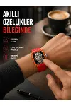 Manyetik Şarjlı Akıllı Saat iOS Android Uyumlu Yeni Nesil-1