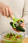 3 Başlıklı Plastik Soyacak Yeşil-1