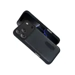 Apple İphone 17 Pro Sara Kartvizitli Deri Kılıf - Siyah-2
