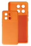 Xiao Poco X6 Pro Kılıf Nano içi Kadife Silikon - Sarı-2