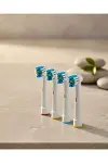 Renk Halkalı Aile Tipi Diş Fırçası Yedek Başlığı 4’lü Paket-1