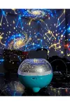 Çok Renkli LED Yıldız Projektör Gece Lambası Bluetooth Müzik Çalar ve Kumandalı Kontrol-1