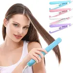 Seyahat Tipi Mini Saç Düzleştirici Serak Uçlu Düzleştirici-3
