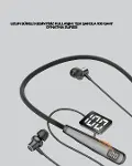 Y12 Bluetooth Boyun Bantlı Kulaklık – 100 Saat Pil, Bluetooth 5.3, Dokunmatik Kontrol-4