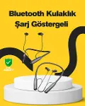 Y12 Bluetooth Boyun Bantlı Kulaklık – 100 Saat Pil, Bluetooth 5.3, Dokunmatik Kontrol-1