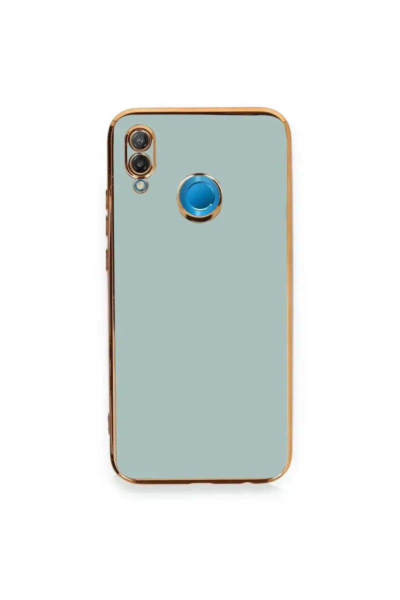 Huawei P20 Lite Kılıf Volet Silikon - Açık Yeşil
