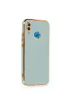Huawei P20 Lite Kılıf Volet Silikon - Açık Yeşil-2