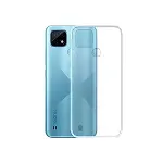 Realme C21 Kılıf Lüx Şeffaf Silikon-2