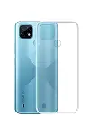 Realme C21 Kılıf Lüx Şeffaf Silikon-1