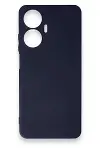 Realme C55 Kılıf First Silikon - Lacivert-3