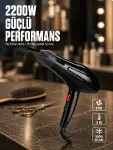 Soğuk Üfleme Özellikli 2200W Profesyonel Fön Makinesi-1