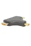 Mini DP+DP+HDMI To HDMI 4K Çevirici-2