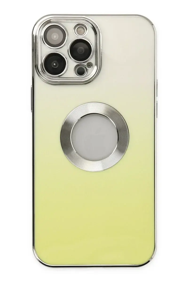 Apple iPhone 14 Pro Max Kılıf Best Silikon - Sarı