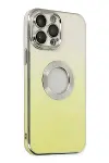 Apple iPhone 14 Pro Max Kılıf Best Silikon - Sarı-2