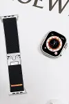 Apple Watch 42mm Forest Kumaş Kordon - Siyah-2