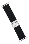 Apple Watch 42mm Forest Kumaş Kordon - Siyah-1
