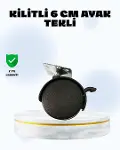 6 cm Kilitli Tekerlek Ayak Tek Adet-1