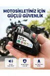 Taşınabilir Alarm Disk Kilidi Motosiklet Scooter Bisiklet Güvenlik Yeni Nesil-1