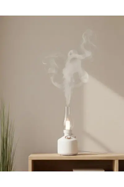 USB Şarjlı Gaz Lambası Modeli Nano st Aromaterapi Nemlendirici 280 ml