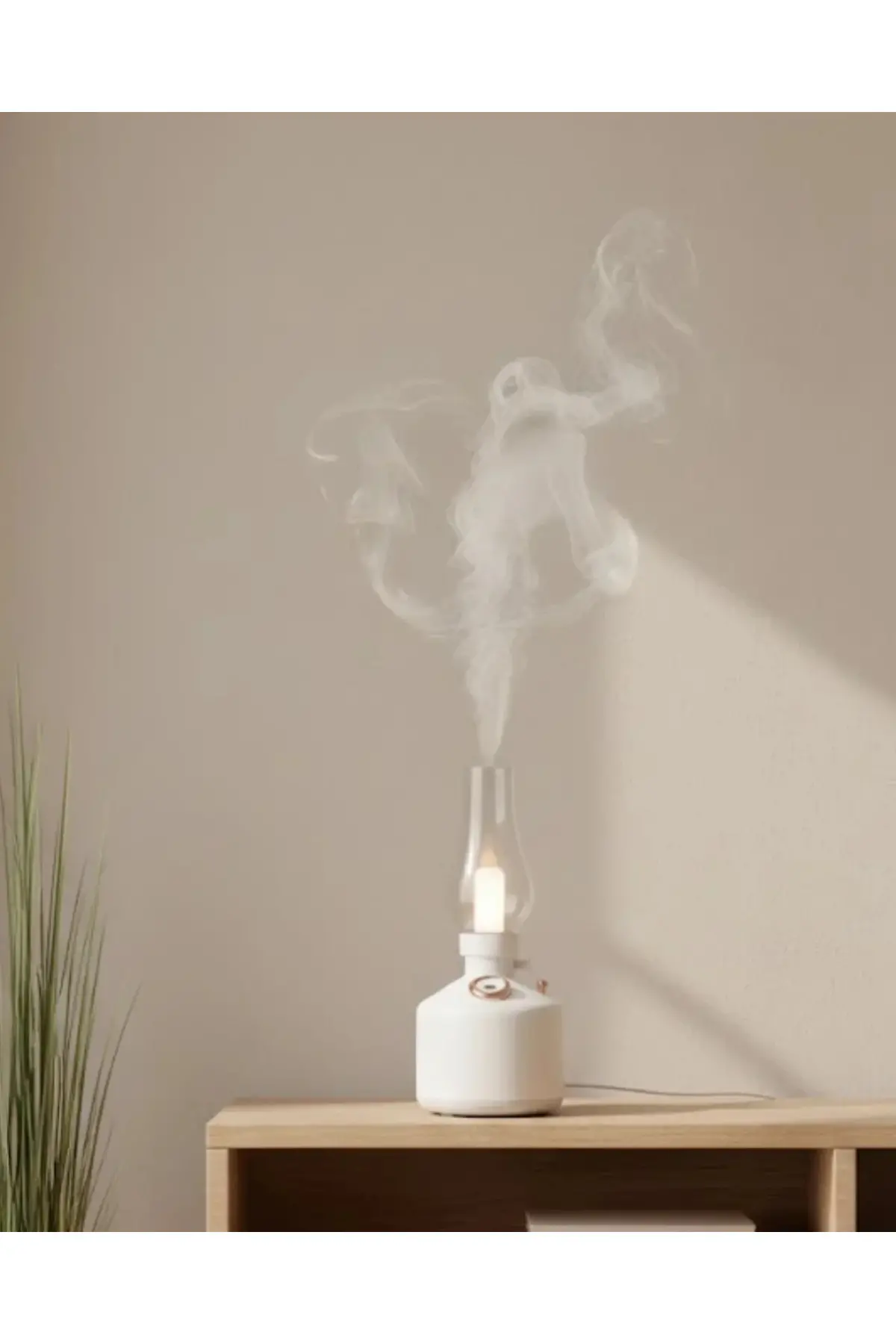 USB Şarjlı Gaz Lambası Modeli Nano st Aromaterapi Nemlendirici 280 ml