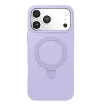 Apple İphone 17 Pro Regal Magsafe Standlı Kapak - Lila-2