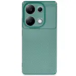 Xiao Red Note 13 Pro 4g Kılıf Auto Focus Karbon Kapak - Koyu Yeşil-4