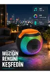 Bluetooth 5.0 Hoparlör – RGB Işıklı, Güçlü Bas ve 360° Surround Ses-1