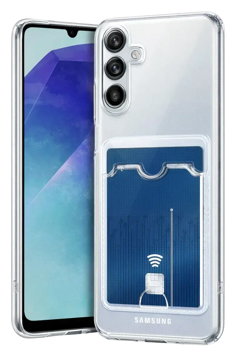 Samsung Galaxy A37 5G Kart Şeffaf Silikon - Şeffaf