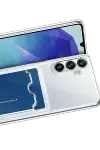 Samsung Galaxy A37 5G Kart Şeffaf Silikon - Şeffaf-2