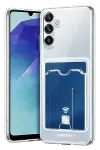 Samsung Galaxy A37 5G Kart Şeffaf Silikon - Şeffaf-1
