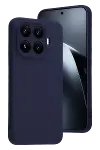 Xiao 17T Pro Nano içi Kadife Silikon - Lacivert-1
