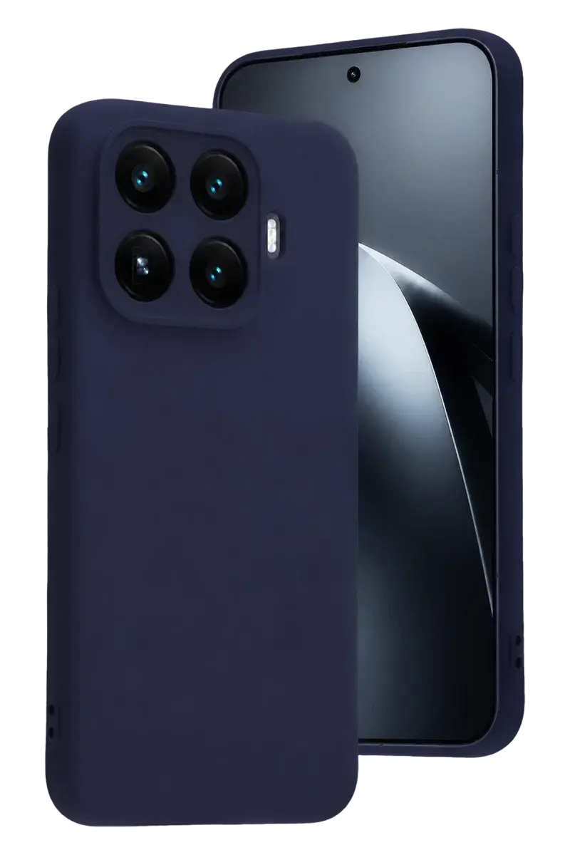 Xiao 17T Pro Nano içi Kadife Silikon - Lacivert