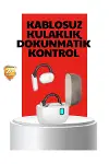 Kablosuz Bluetooth Kulaklık – Otomatik Eşleşme, Tek Tuş Kontrol, Stereo Ses-1