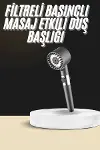 Duş Başlığı Profesyonel Masaj Başlıklı 3 Modlu Yeni Nesil Masaj Uçlu Su Tasarruflu-1
