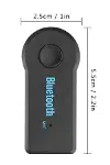 Yeni Nesil Bluetooth Aux Araç Kiti Siyah TV Tablet Telefon Araç Araba-3