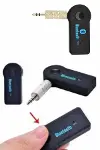 Yeni Nesil Bluetooth Aux Araç Kiti Siyah TV Tablet Telefon Araç Araba-4