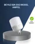 Uzun Ömürlü Şarjlı LED Ampul 30 Watt Güçlü Aydınlatma-1