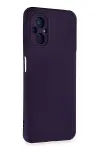 Xiao Poco M5 Kılıf Nano içi Kadife Silikon - Mor-2